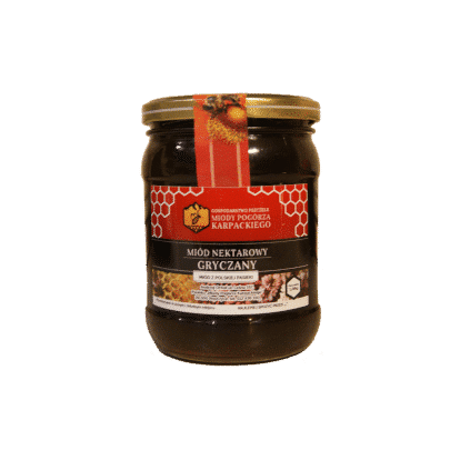 Miód nektarowy gryczany - 500ml