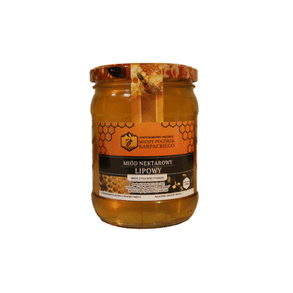 Miód nektarowy lipowy - 500ml